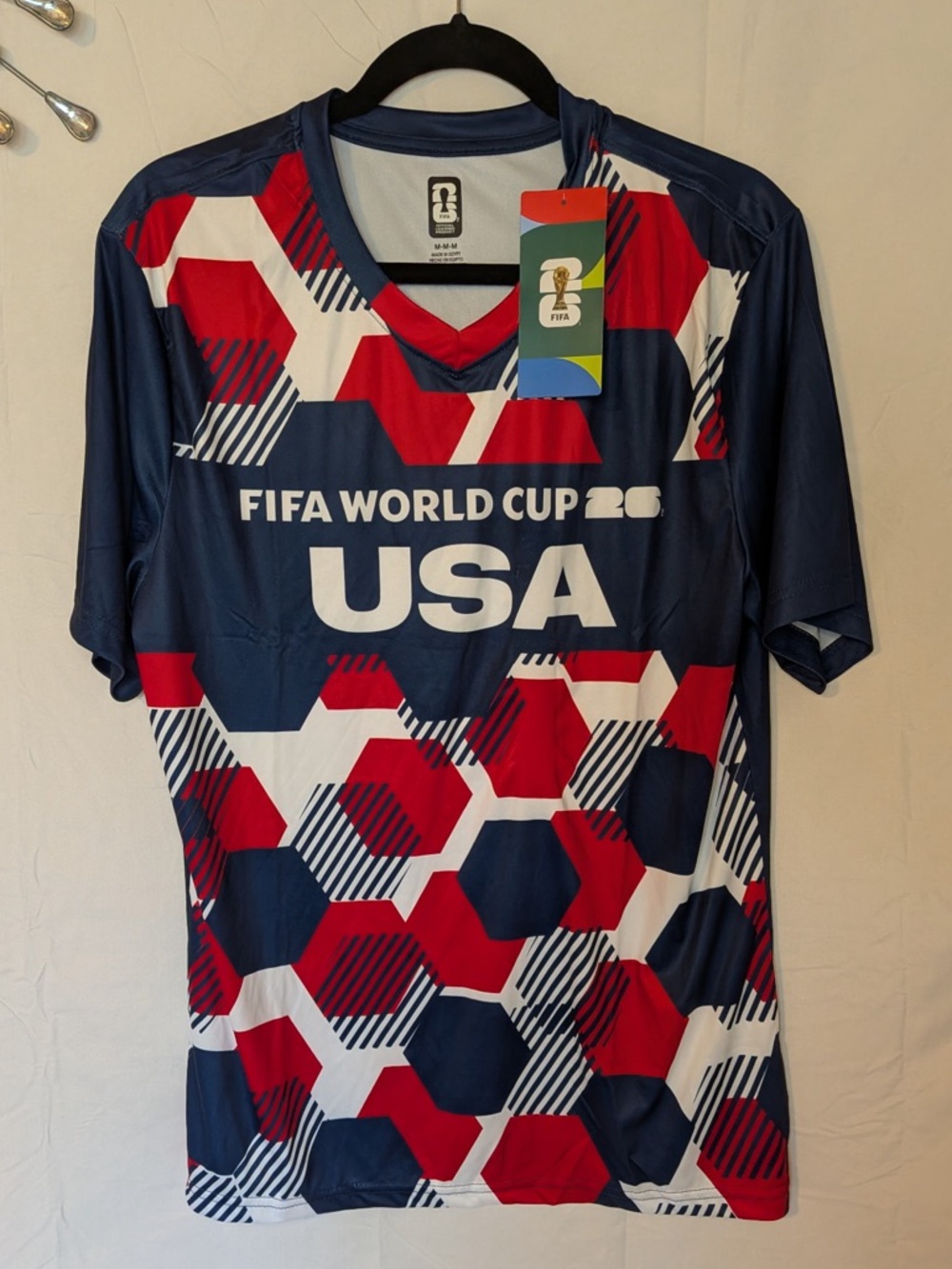 USA FIFA World Cup Soccer 2026 Men's Shirt Jersey XXL NWT